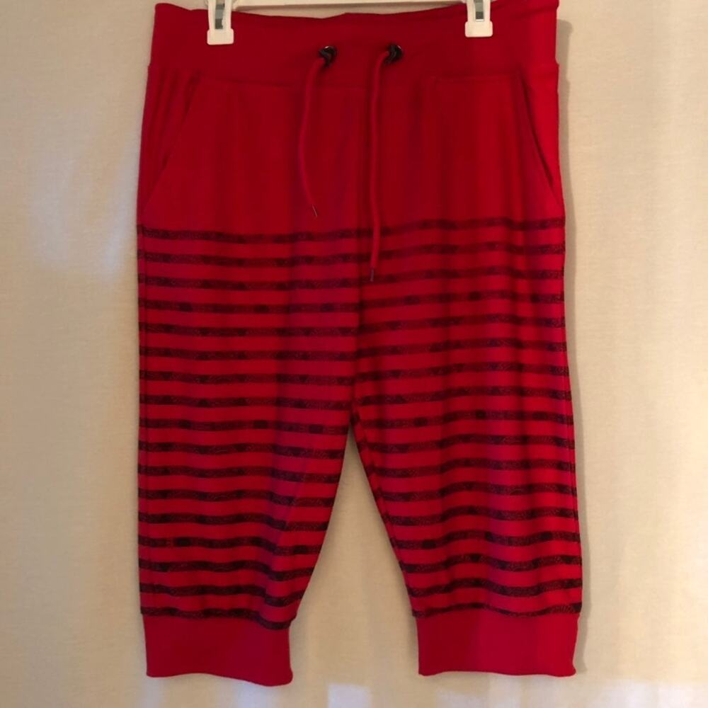 Galaxy Red 3/4 Joggers